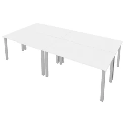New Universel 60" Table Desk, White (65901-000017) Office Desks
