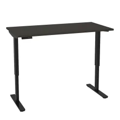 Hot Universel 60"W Electric Height Adjustable Desk, Deep Grey (65867-32) Standing Desks