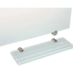 Outlet Visionary Glass Dry-Erase Whiteboard, 4' x 3' (83844) Dry Erase