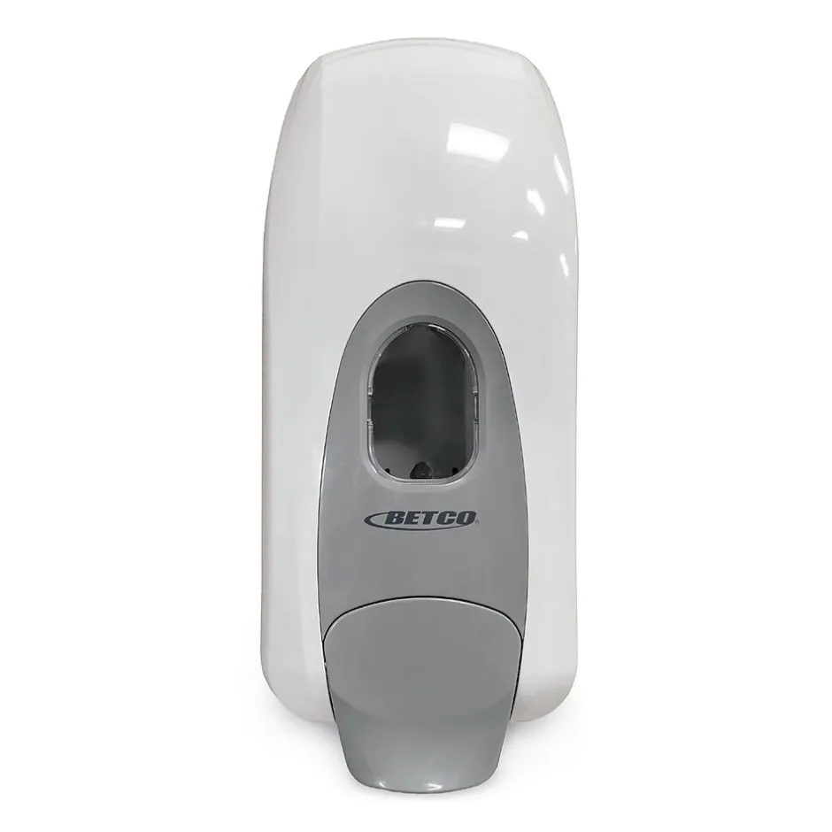 Betco Clario Universal 91819-00 Wall Mounted Hand Soap/Hand Sanitizer Dispenser, White (9181900)