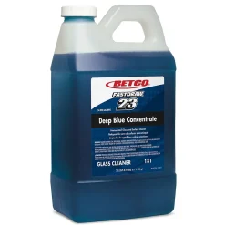 Betco Deep Blue Concentrate Glass and Surface Cleaner, Ammoniated, Fresh Scent, 67.6 oz., 4/Carton (BET1814700)