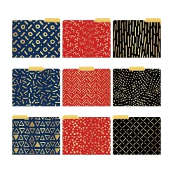 Better Office Heavy-Duty File Folders, 1/3-Cut Tab, Letter Size, Paper Stock, Assorted Colors, 18/Pack (80031-18PK) Clearance