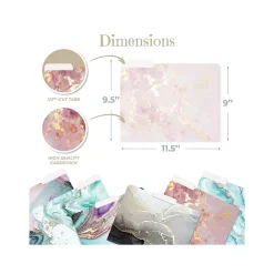 Better Office Marbled Heavyweight File Folders, 1/3-Cut Tab, Letter Size, Assorted Colors, 12/Pack (80013-12PK) Discount