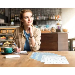 Better Office Soft Floral Tile Heavy-Duty File Folders, 1/3-Cut Tab, Letter Size, Paper Stock, 18/Pack (80033-18PK) Best