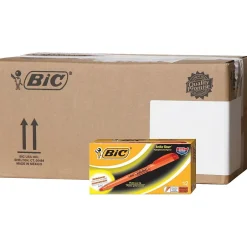 BIC Brite Liner Stick Highlighters, Chisel Tip, Orange, 216/Carton (BL11ORGCT) New