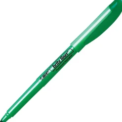 BIC Brite Liner Stick Highlighters, Chisel Tip, Fluorescent Green, 216/Carton (BL11GRNCT) Best