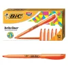 BIC Brite Liner Stick Highlighter, Chisel Tip, Orange, Dozen (90338/BL11OR) Hot
