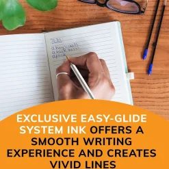 BIC Cristal Ballpoint Pens, Medium Point, Blue Ink, Dozen (10126/MS11BL) Discount