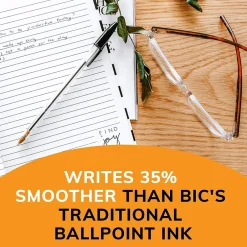 BIC Cristal Ballpoint Pen, Medium Point, Black Ink, 10/Pack (068271) Online