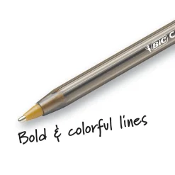 BIC Cristal Xtra-Bold Ballpoint Pens, Bold Point, 1.6mm, Blue Ink, 24/Pack (MSBP241-BLU) Outlet