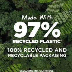 BIC Ecolutions Round Stic Ballpoint Pens, Medium Point, Blue Ink, 50/Pack (GSME509-BLU) Outlet