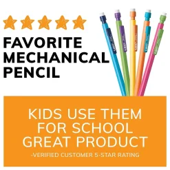 BIC Mechanical Pencils, Assorted Sizes, #2 Lead, 60/Pack (WX7TG026-BLK) Outlet