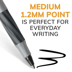 BIC Round Stic Grip Xtra Comfort Ballpoint Pen, Medium Point, Blue Ink, 24/Box, 6 Boxes/Pack (GSMG144E-BLU) Sale