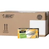 BIC Round Stic Xtra Life Ballpoint Pens, Medium Point, Black Ink, 432/Carton (GSM11BLKCT) Outlet