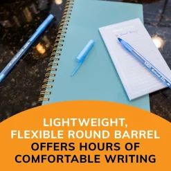 BIC Round Stic Xtra Life Ballpoint Pens, Medium Point, 1.0mm, Blue Ink, 60/Pack (GSM609BE) Online