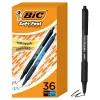 BIC Soft Feel Retractable Ballpoint Pen, Medium Point, 1.0mm, Assorted Ink, 36 Pack (SCSM361-AST) Hot