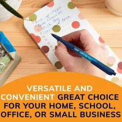 BIC Soft Feel Retractable Ballpoint Pen, Medium Point, 1.0mm, Assorted Ink, 36 Pack (SCSM361-AST) Hot