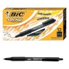 BIC Soft Feel Retractable Ballpoint Pens, Medium Point, 1.0mm, Black Ink, Dozen (SCSM11BLK) Hot