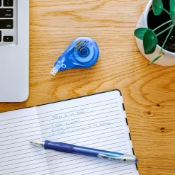 BIC Velocity Retractable Ballpoint Pens, Medium Point, Blue Ink, Dozen (16263/VLG11BL) Hot