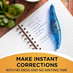 BIC Wite-Out Exact Liner Correction Tape, White, 4/Pack (WOELP418) New