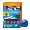 BIC Wite-Out EZ Correct Correction Tape, White, 10/Pack (50790) New