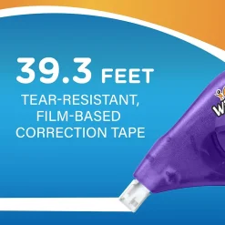 BIC Wite-Out EZ Correct Correction Tape, White, 10/Pack (50790) New