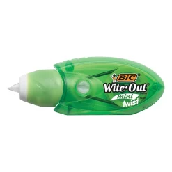 BIC Wite-Out Mini Correction Tape, White, 2/Pack (50754)