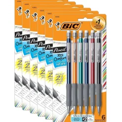 BIC Xtra-Comfort Mechanical Pencil, 0.5mm, #2 Medium Lead, 6/Pack, 6 Packs (MPFGP61-6) Online