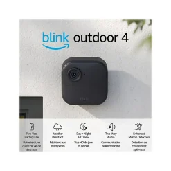 Security Cameras & Systems<Blink Outdoor 4 Wireless 3-Camera Smart Security Camera System, Black (B0B1N5FK48)