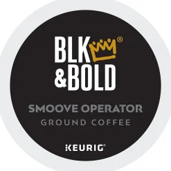 Keurig K-Cups<BLK & Bold Smoove Operator Coffee Keurig® K-Cup® Pods, Dark Roast, 20/Box ( OKB90056 )
