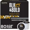 Keurig K-Cups<BLK & Bold Smoove Operator Coffee Keurig® K-Cup® Pods, Dark Roast, 80/Carton (OKB90056CT)