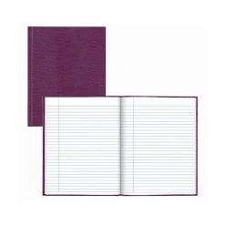 Blueline Hardcover Executive Journal, 7.25" x 9.25", Wide-Ruled, Grape, 144 Pages (A7.RAS) Sale