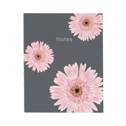 Blueline Pink Daisy NotePro Professional Notebooks, 7.25" x 9.25", College Ruled, 75 Sheets, Gray/Silver (A6016.01) Discount