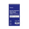 Blueline Reporter Notepad, 4" x 8", Ruled, Blue, 80 Sheets/Pad (AT8B) New