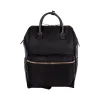 Bond Street Black Genuine Leather Backpack/Tote Bag, Medium (BKP5029BS-BLACK)