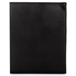Bond Street Faux Leather Padfolio, Black (WRC5042BS-Black)