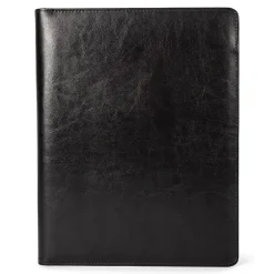 Bond Street Leather Padfolio, Black (WRC5039BS-Black)