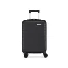 Bond Street Panoramic 21.5" Hardside Carry-On Suitcase, Double Spinner Wheels, Black (HLG7220BS-BLACK)