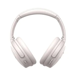 Bose QuietComfort 45 Wireless Active Noise Canceling On-Ear Headphones, Bluetooth, White (866724-0200)