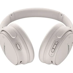 Bose QuietComfort 45 Wireless Active Noise Canceling On-Ear Headphones, Bluetooth, White (866724-0200)