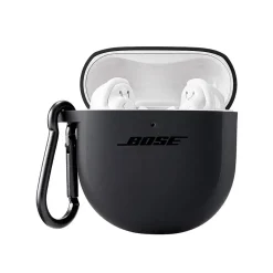 Bose QuietComfort Earbuds II Silicone Case Cover, Triple Black (881877-0010)