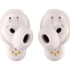 Bose QuietComfort Ultra True Wireless Noise Cancelling In-Ear Earbuds, White Smoke (882826-0020)