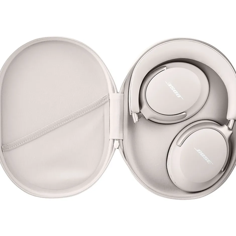Headphones<Bose QuietComfort Ultra Wireless Noise Cancelling Over-the-Ear Headphones, White Smoke (880066-0200) White-Smoke