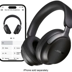 Bose QuietComfort Ultra Wireless Noise Cancelling Over-the-Ear Headphones, (880066-0100)