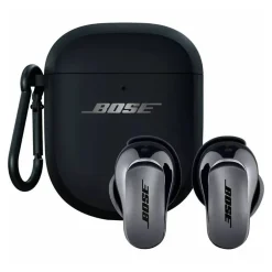Bose QuietComfort Ultra Wireless Earbuds Charging Case Cover, Black (884181-0010)