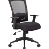 Online Boss Mesh Back Task Chair, Black (B6706-BK) Office Chairs