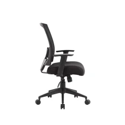 Online Boss Mesh Back Task Chair, Black (B6706-BK) Office Chairs