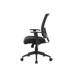 Online Boss Mesh Back Task Chair, Black (B6706-BK) Office Chairs