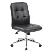 Best Boss Millennial Modern Faux Leather Computer and Desk Chair, Black (B330-BK) Office Chairs