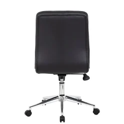 Best Boss Millennial Modern Faux Leather Computer and Desk Chair, Black (B330-BK) Office Chairs